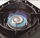 Wind resistant burner